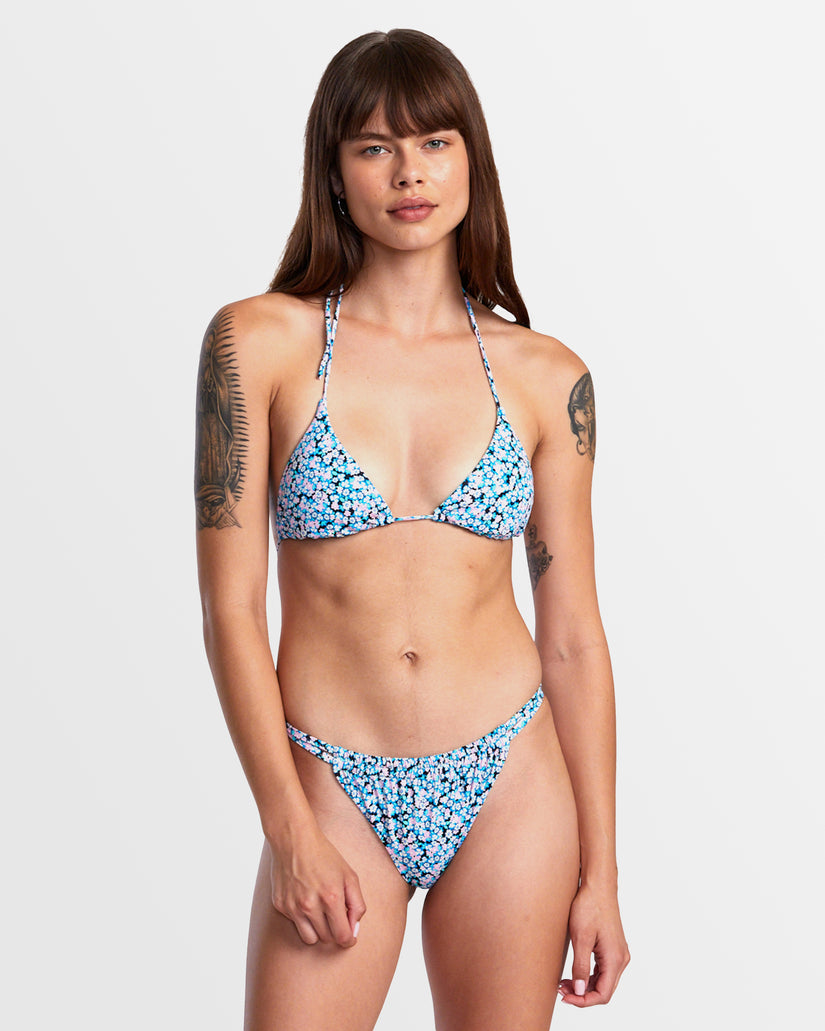 Womens Sprinkles Halter Triangle Bikini Top