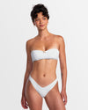 Womens Pointe V Ft Med French Bikini Bottom
