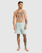 Mens Barnes 17" Elastic Swim Shorts