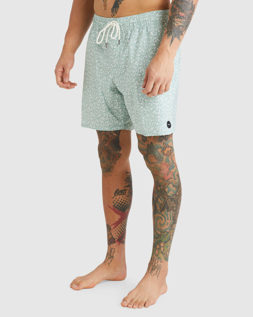 Mens Barnes 17" Elastic Swim Shorts