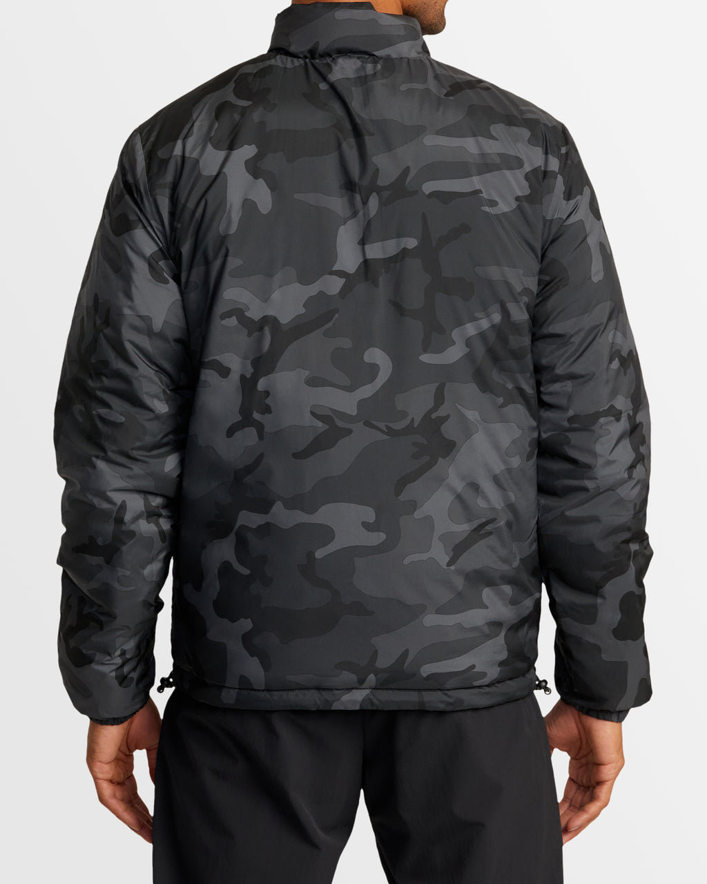 Mens Reversable Packable Puffa Puffer Jacket