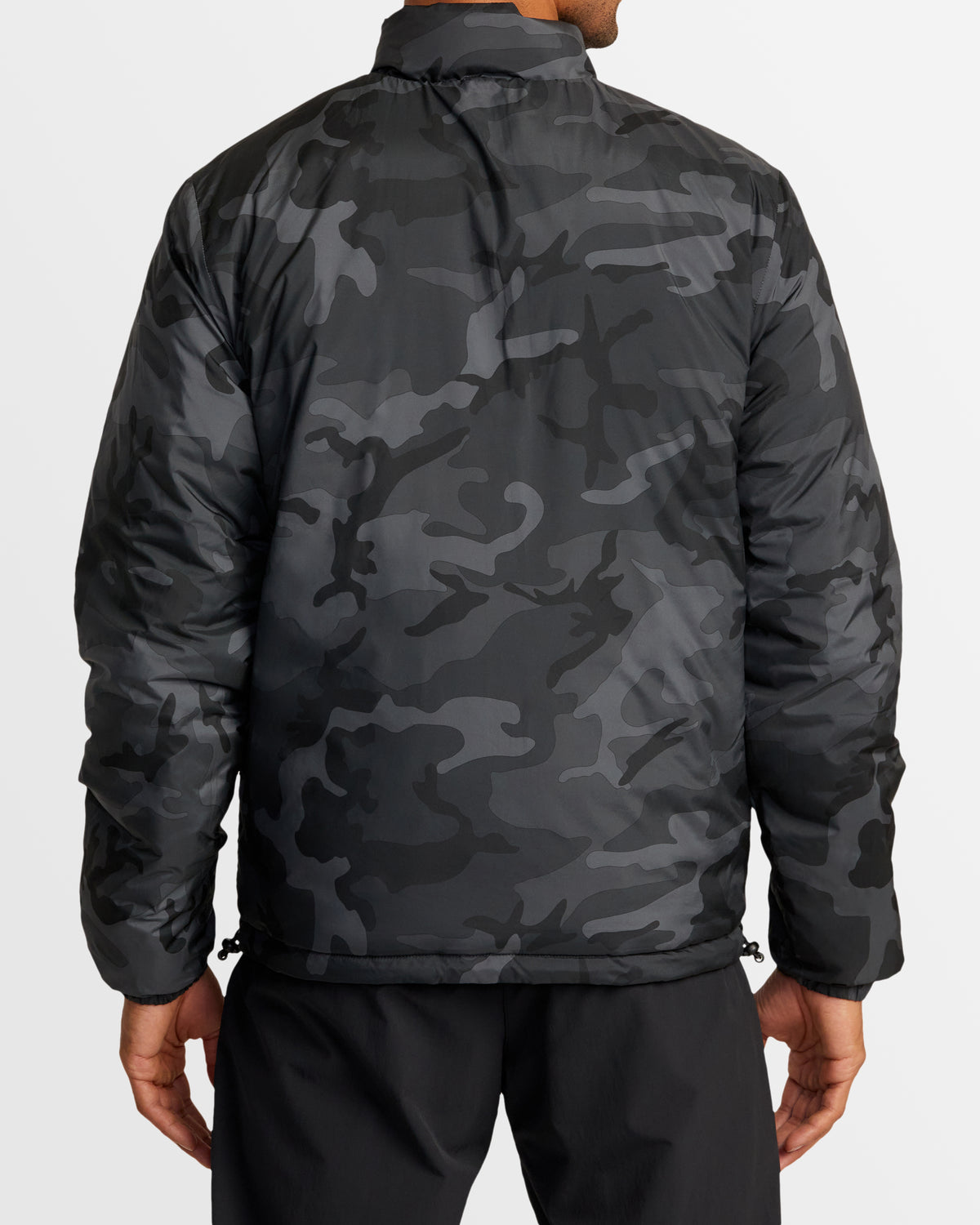 Mens Reversable Packable Puffa Puffer Jacket