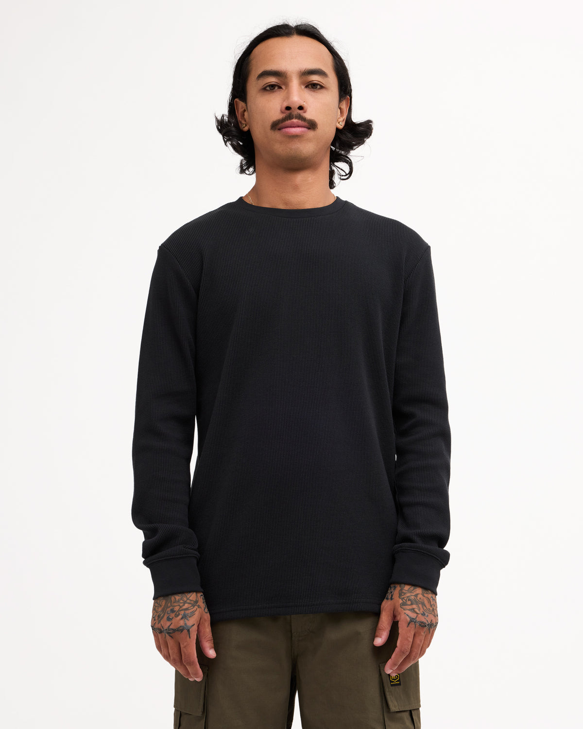 Mens Dayshift Thermal Long Sleeve T-Shirt