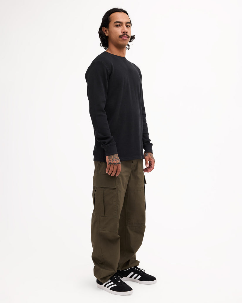 Mens Dayshift Thermal Long Sleeve T-Shirt