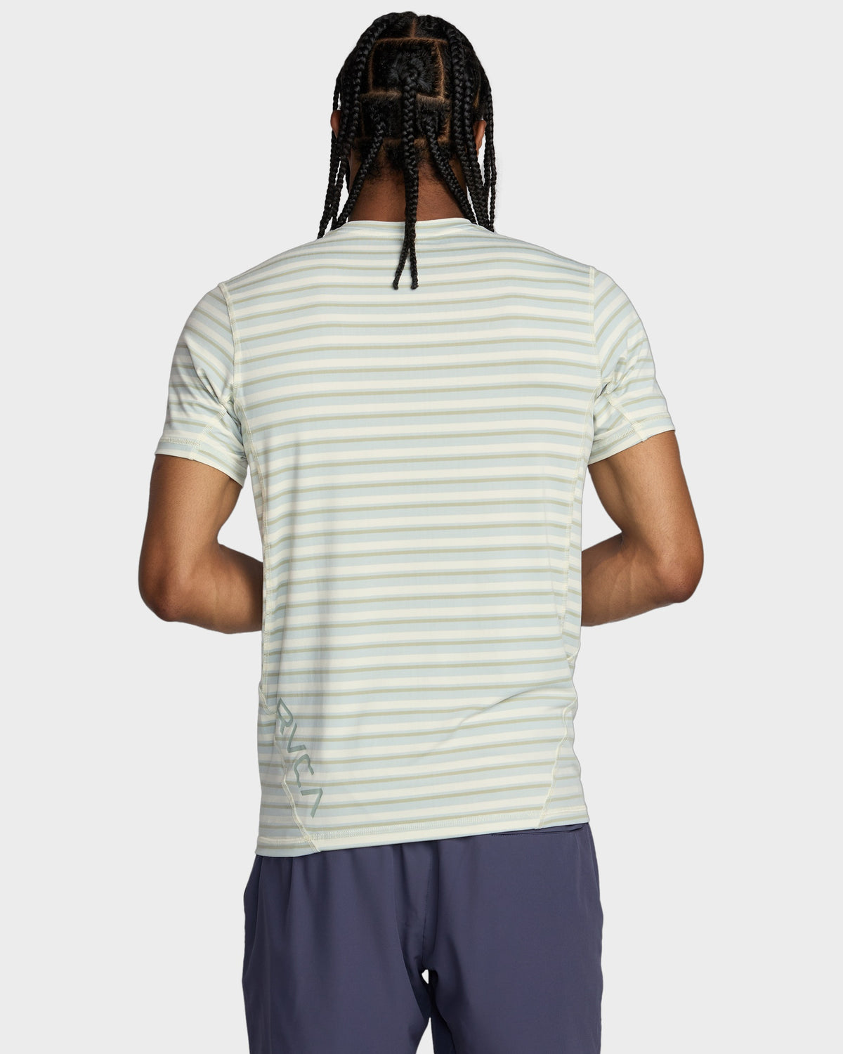 Mens Sport Vent Stripe T-Shirt
