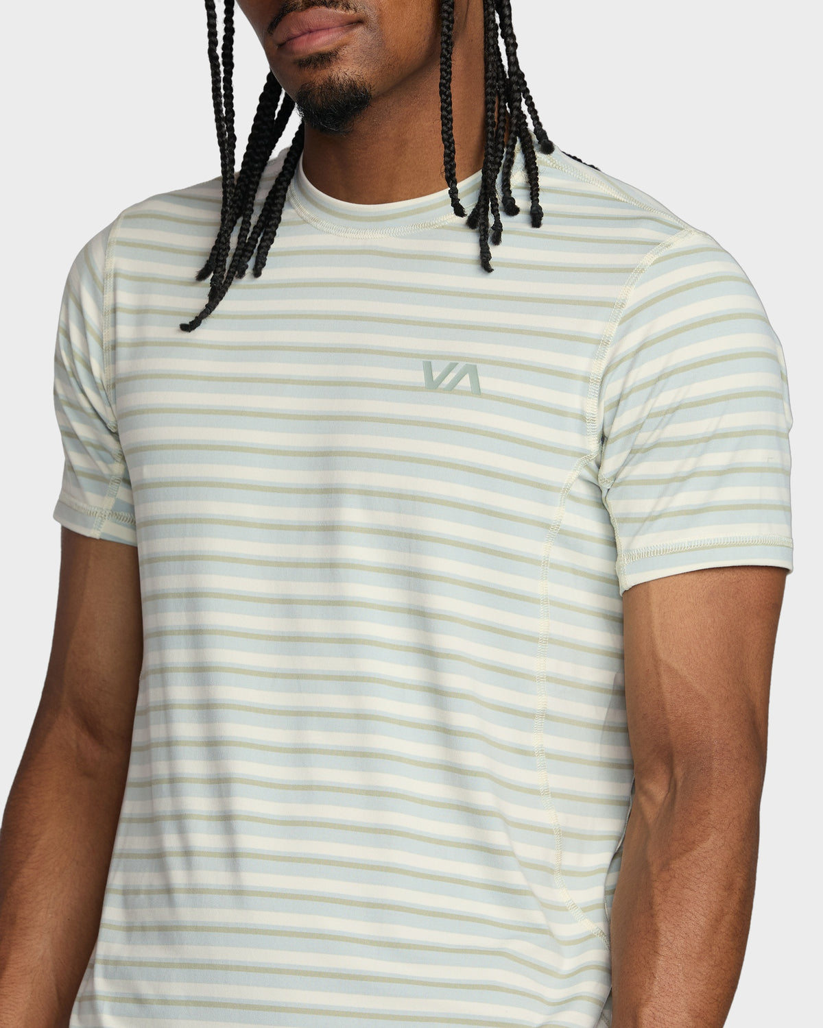 Mens Sport Vent Stripe T-Shirt