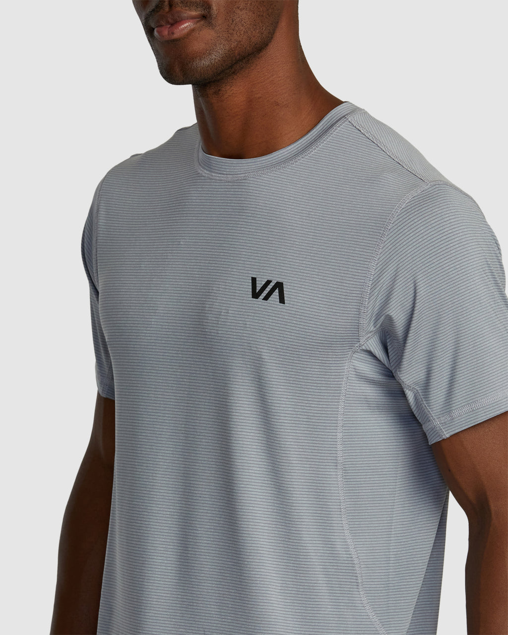 Mens Sport Vent Stripe T-Shirt