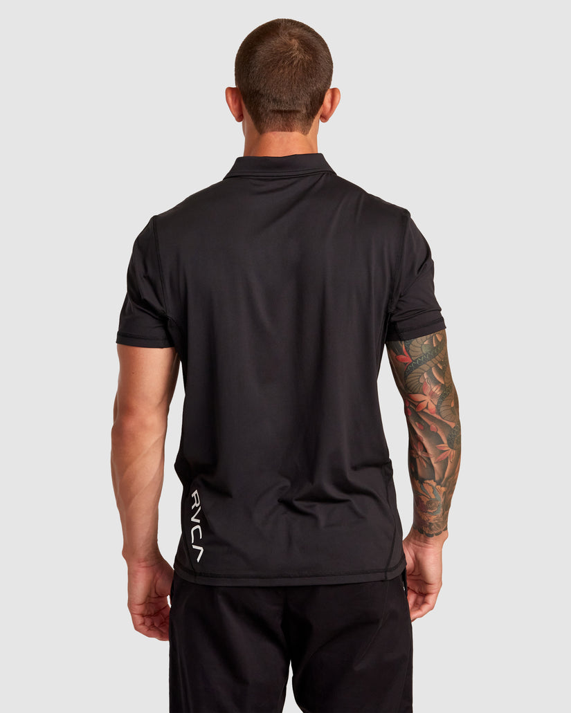 Mens Sport Vent Polo Shirt