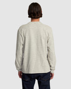 Mens Vacancy Crew Long Sleeve T-Shirt