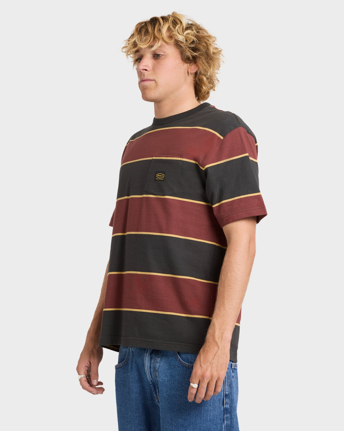 Mens Dayshift Stripe T-Shirt