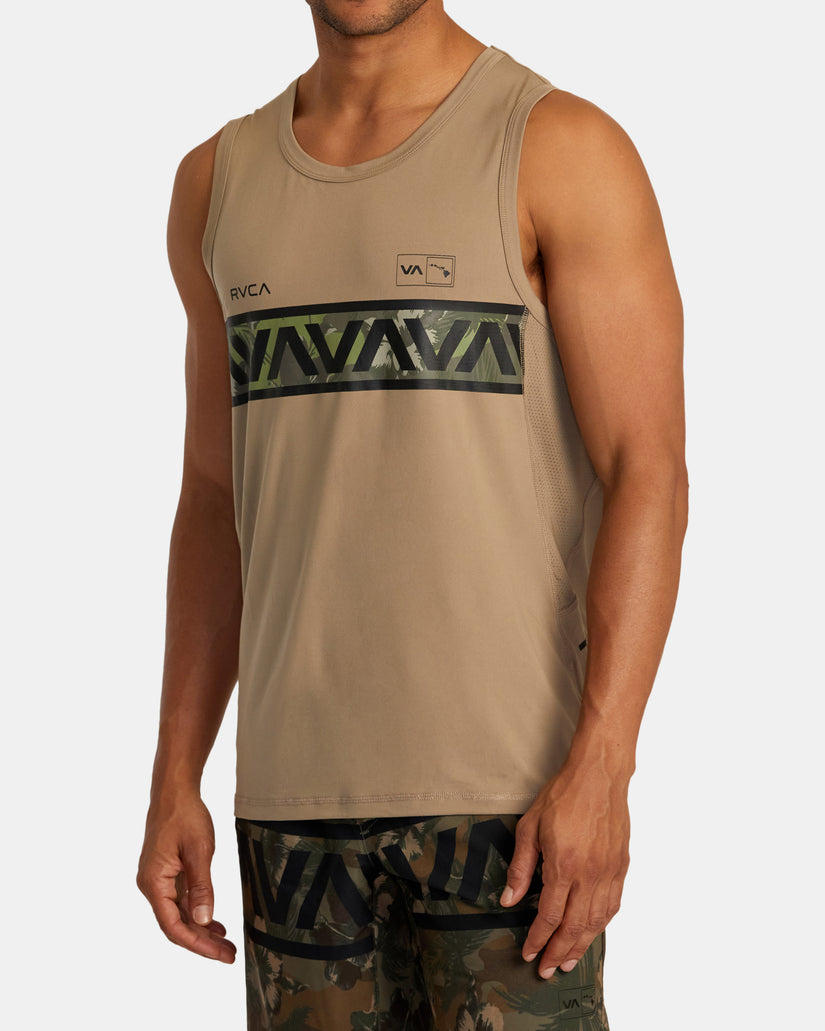 Mens Hawaii Sport Vent Tank Top
