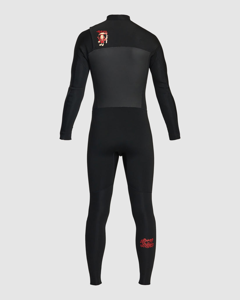 Mens 3/2mm Balance Dmote Chest Zip Wetsuit