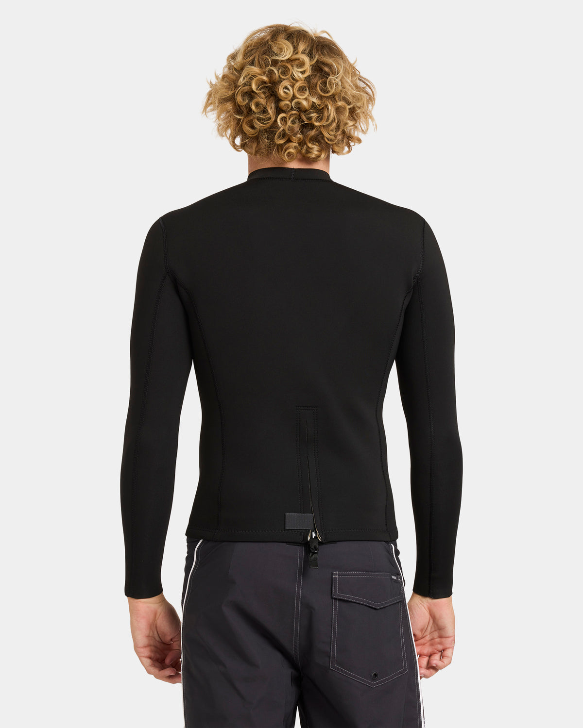 Mens 2mm Balance Back Zip Long Sleeve Wetsuit Top