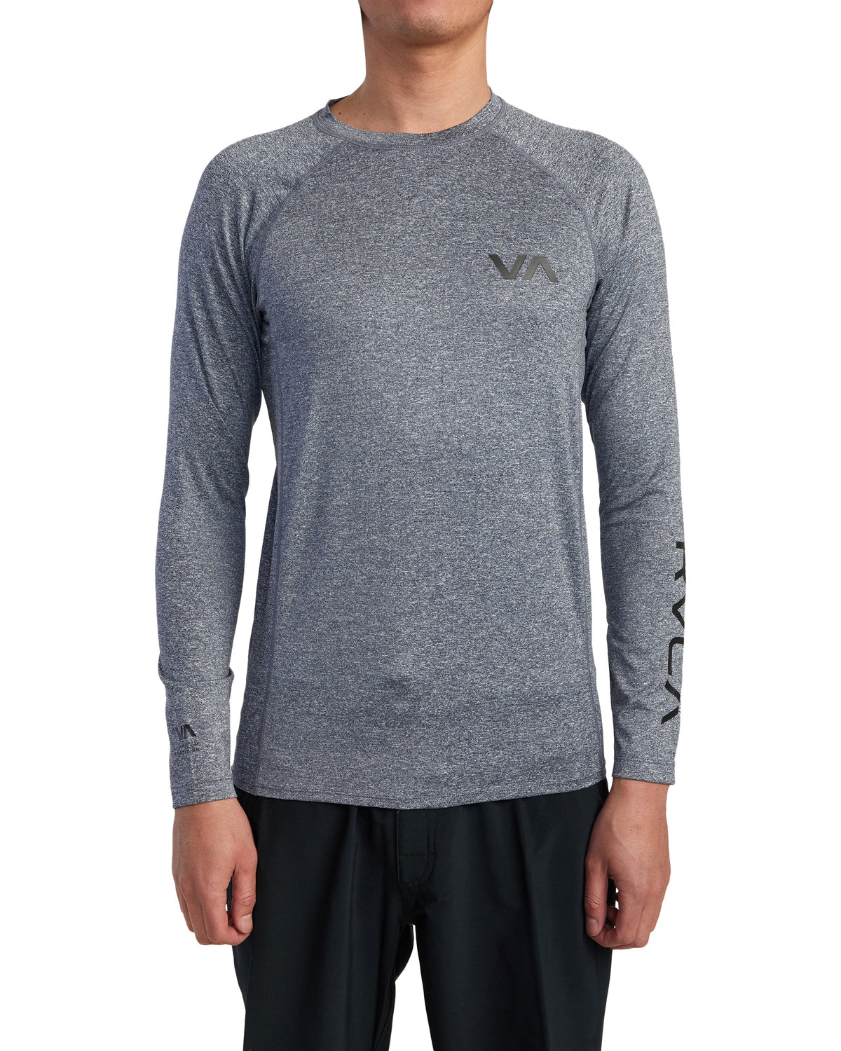 Mens RVCA Long Sleeve Rash Vest