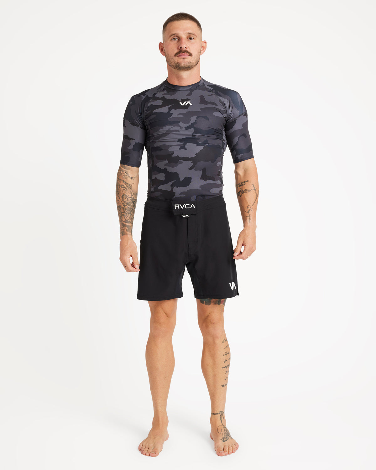 Mens Fight Scrapper Elastic 17" Shorts