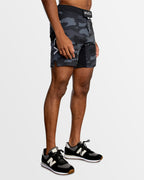 Mens Fight Scrapper Elastic 17" Shorts
