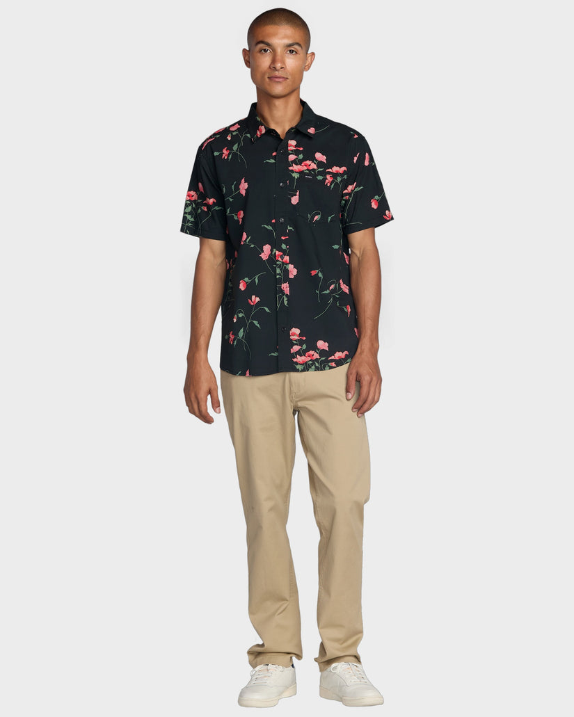 Mens Botanical Short Sleeve Shirt