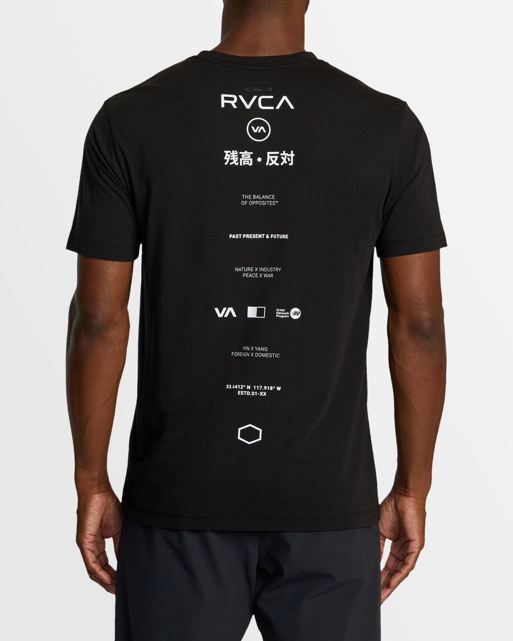 Mens RVCA Credits T-Shirts