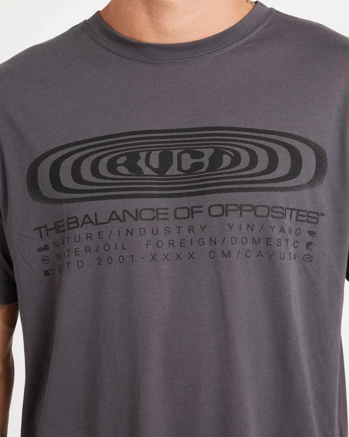 Mens RVCA Ripple T-Shirts