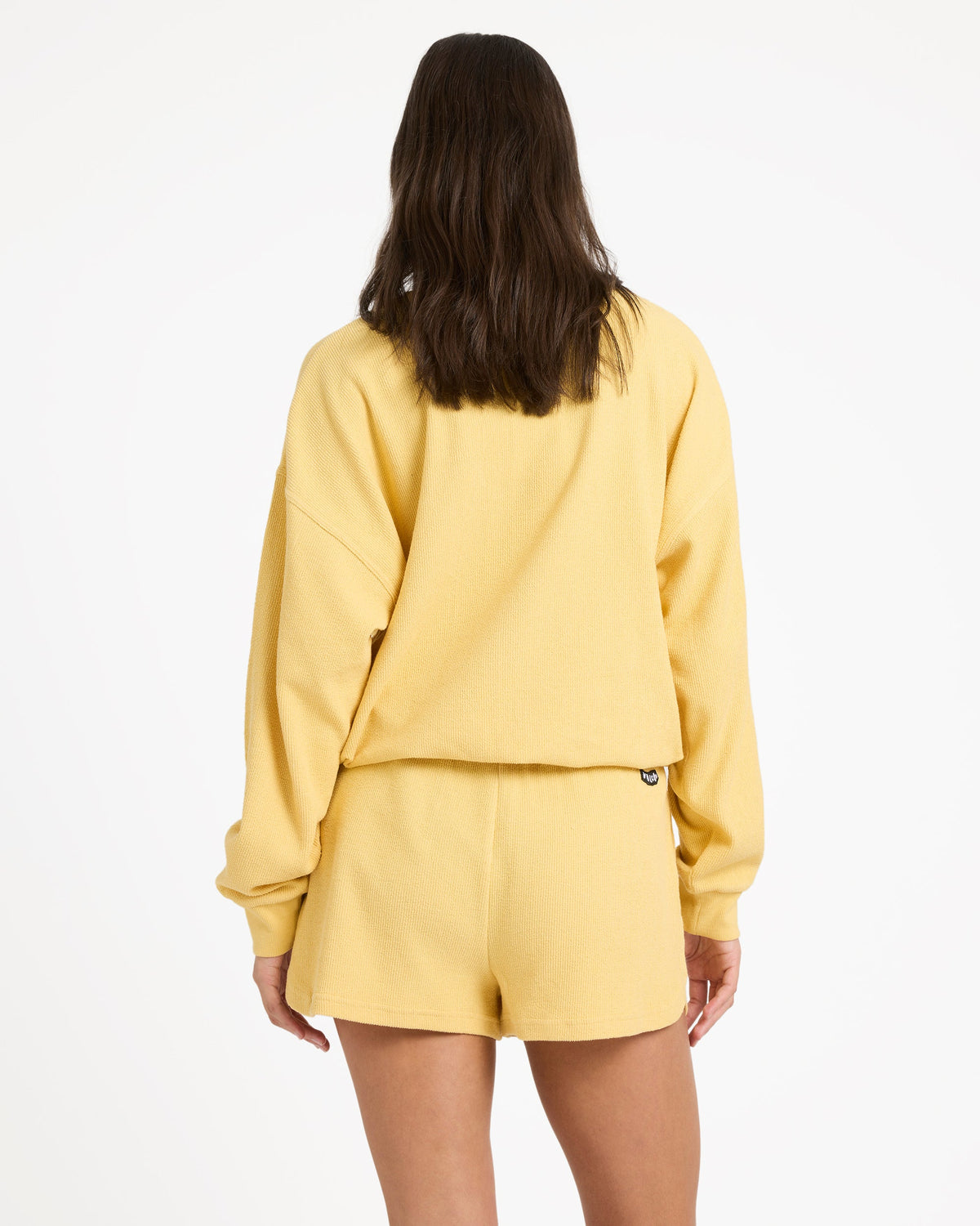 Womens Sweeterry Elastic Waist Shorts
