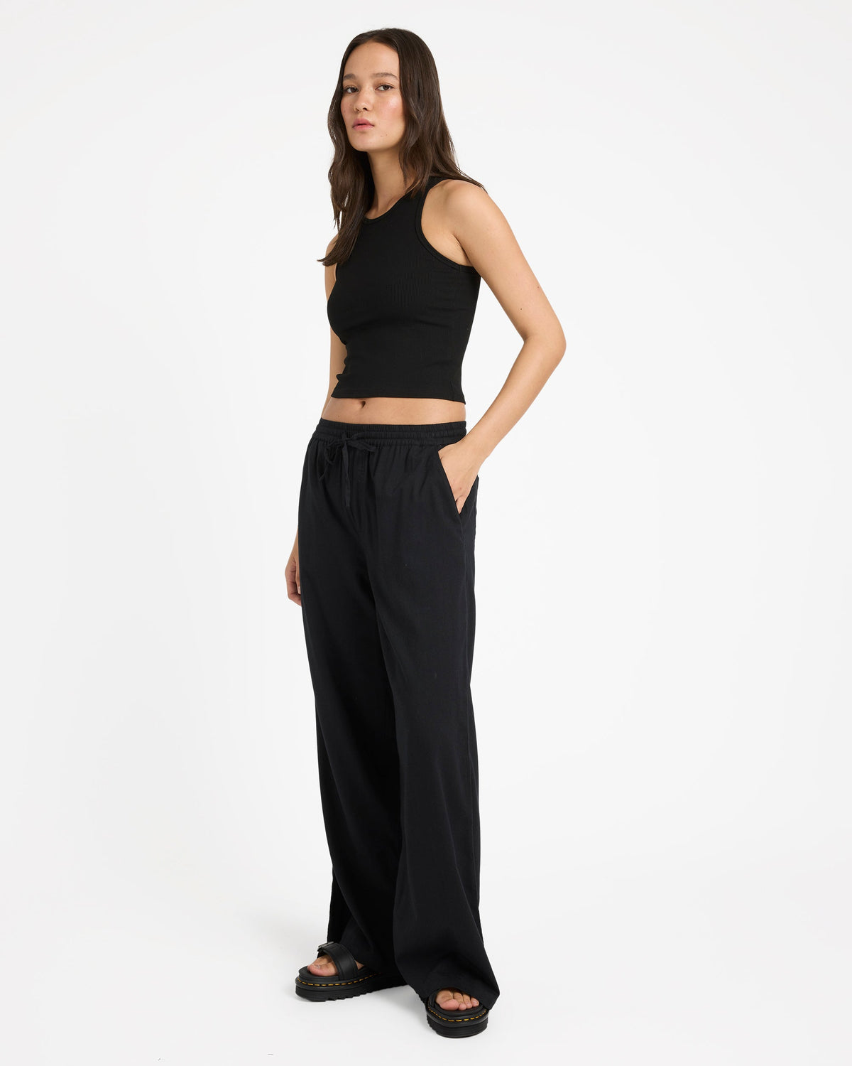Womens Dropping In Pants