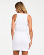 Women Base Rib Mini Dress