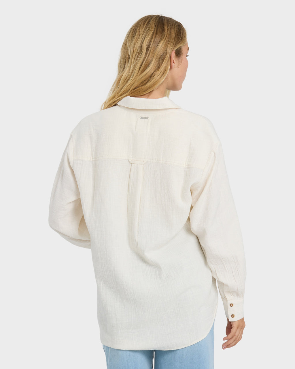 Womens Wanderer Long Sleeve Button-down Shirt