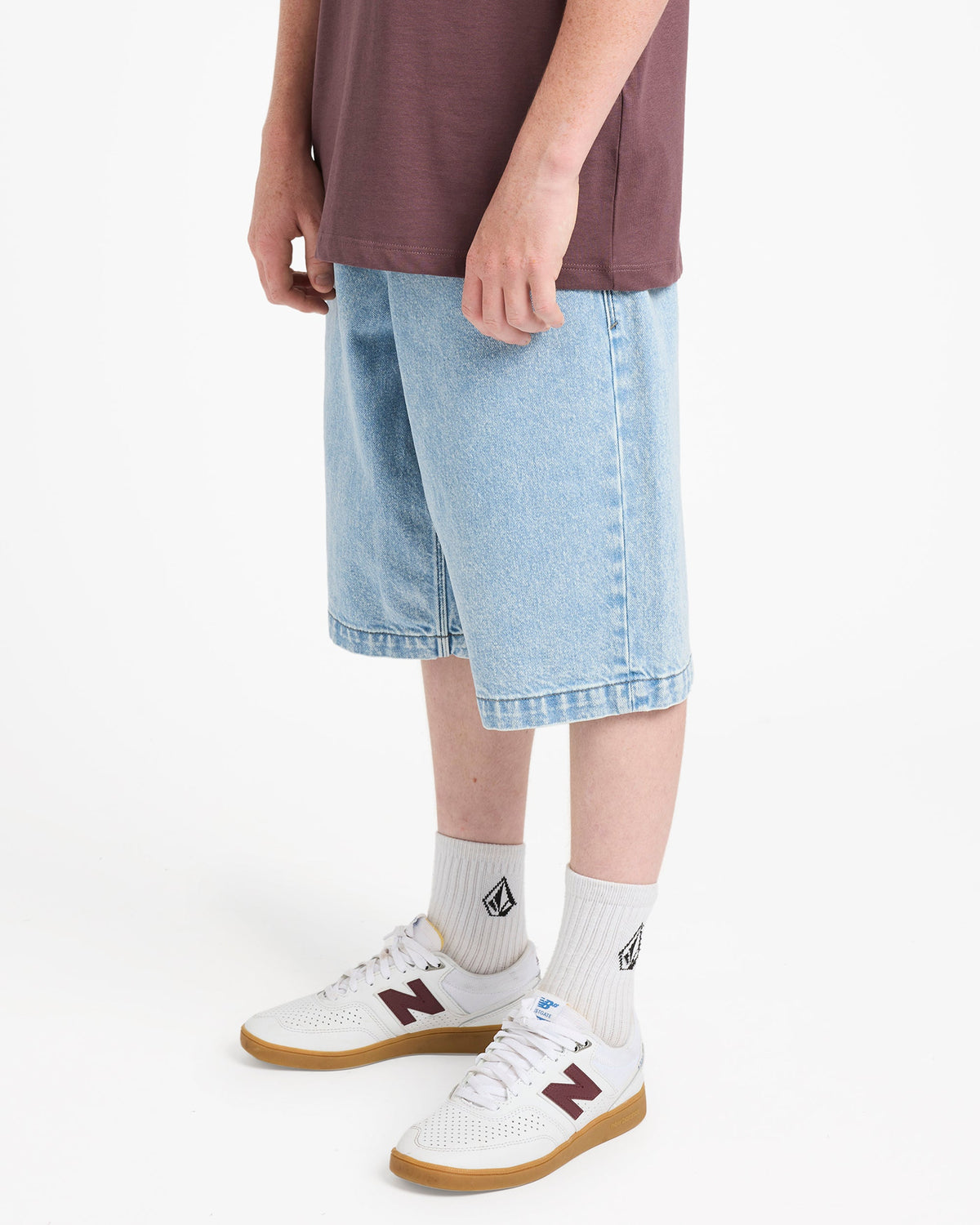 Boys 8-16 Freazy Loose Denim Shorts