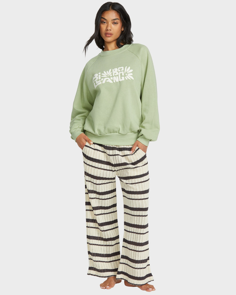 Womens The Waves Pullover Sweatshirt