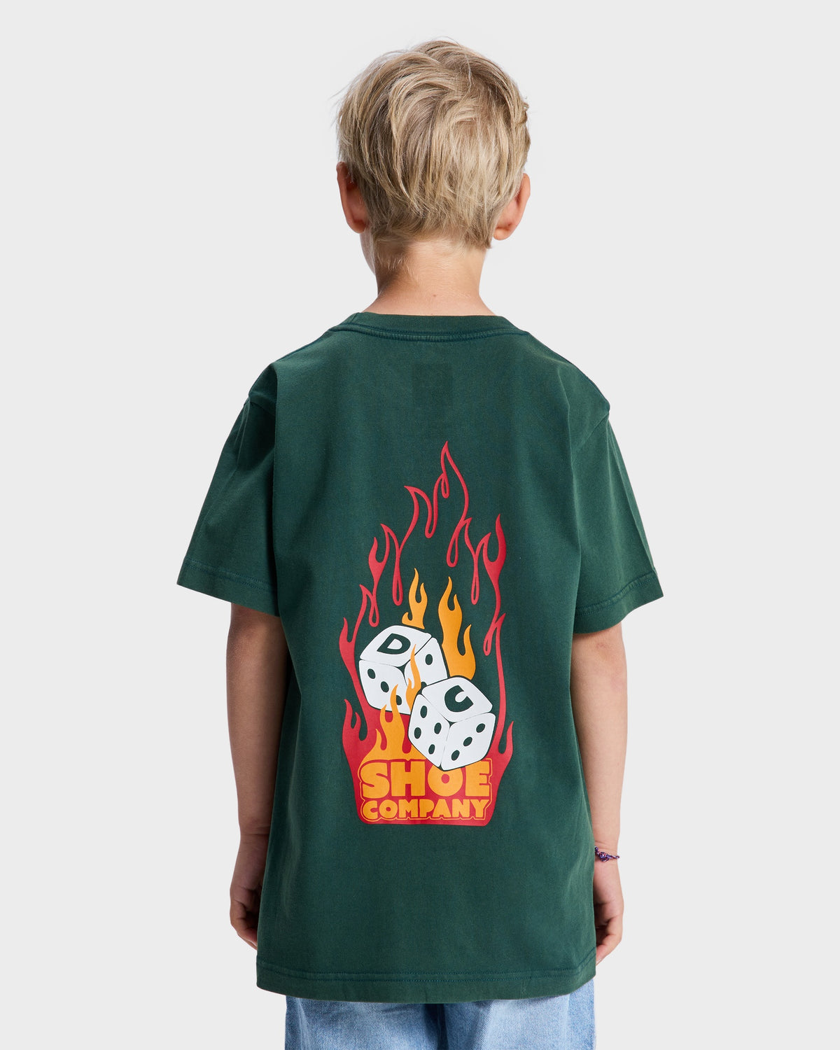 Boys 10-16 Burning Dice T-Shirt