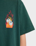 Boys 10-16 Burning Dice T-Shirt