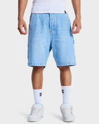 Mens Baggy Denim Carpenter Shorts