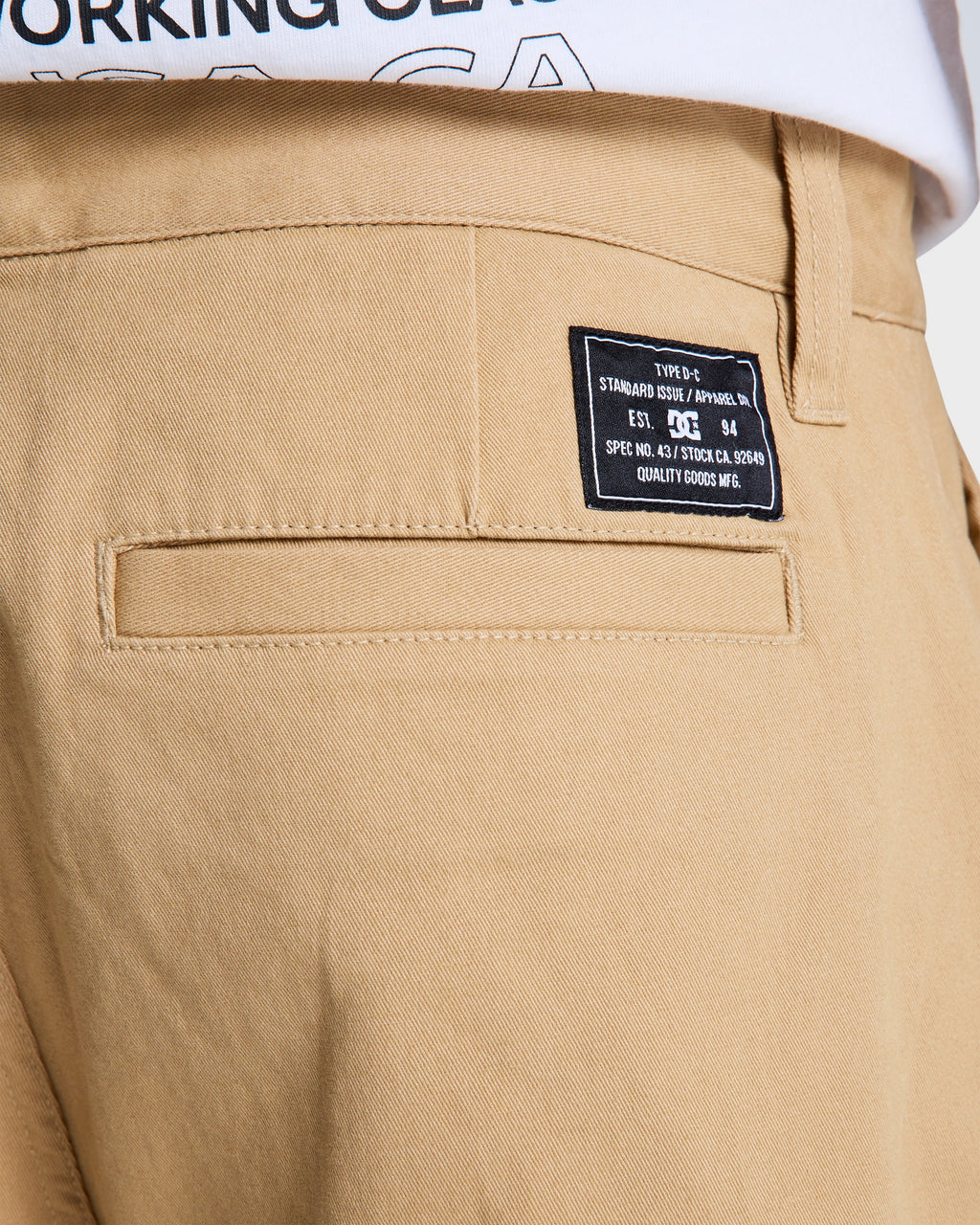 Mens Worker Relax Chino Pants