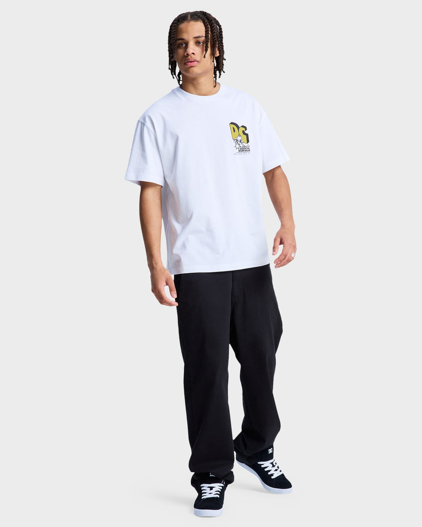 Mens Worker Relax Chino Pants