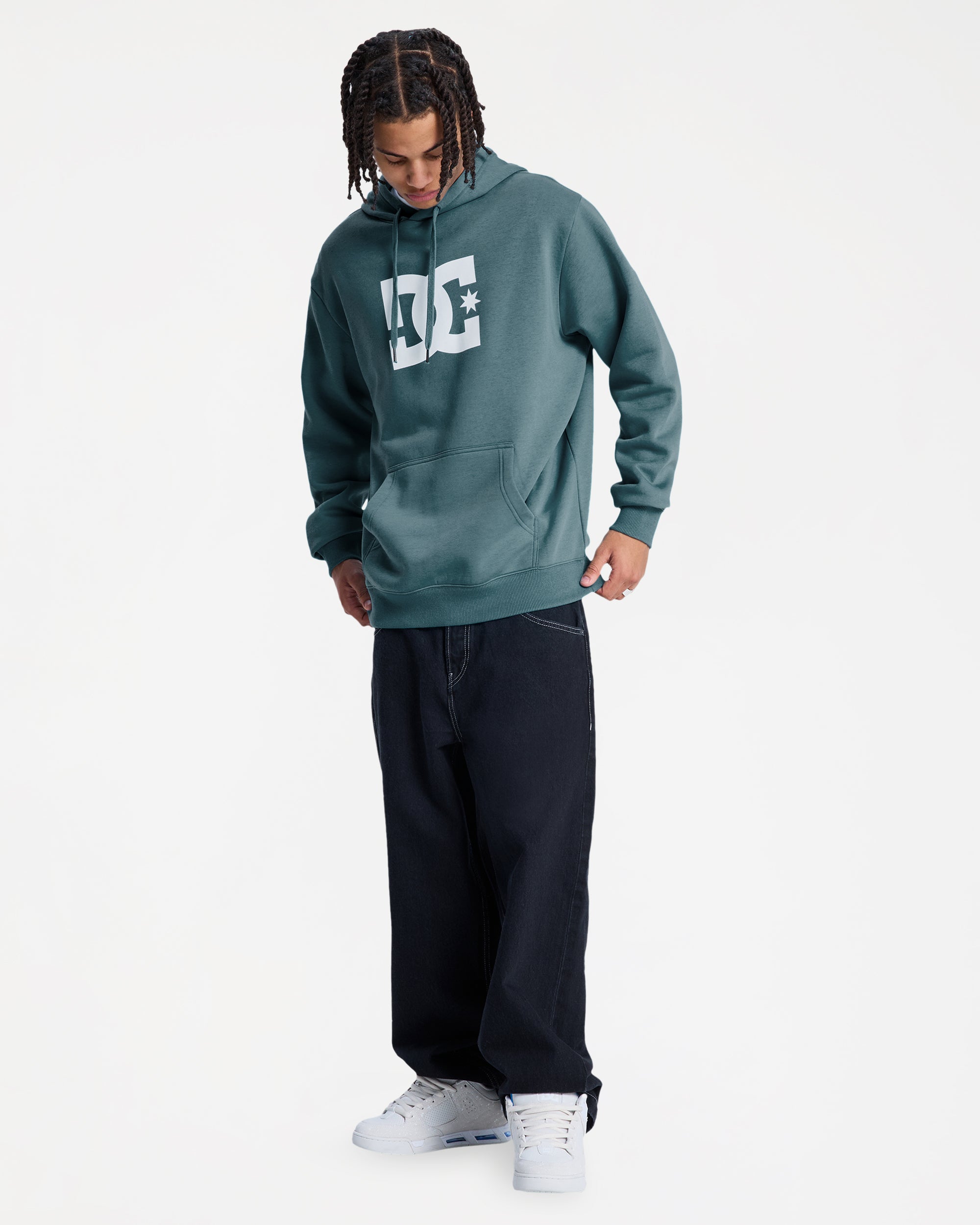 Mens DC Star Pullover Hoodie