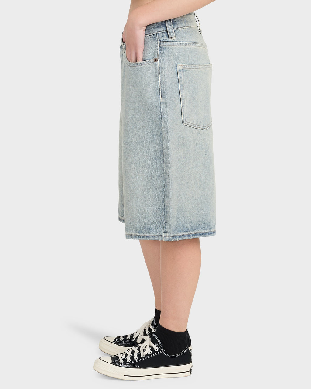 Mens 365 Wide Denim Shorts