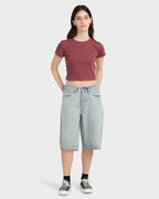 Mens 365 Wide Denim Shorts