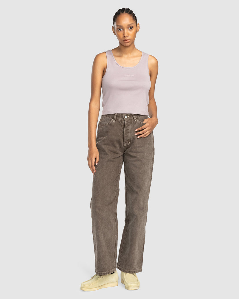Womens Yarnhill Crop Top