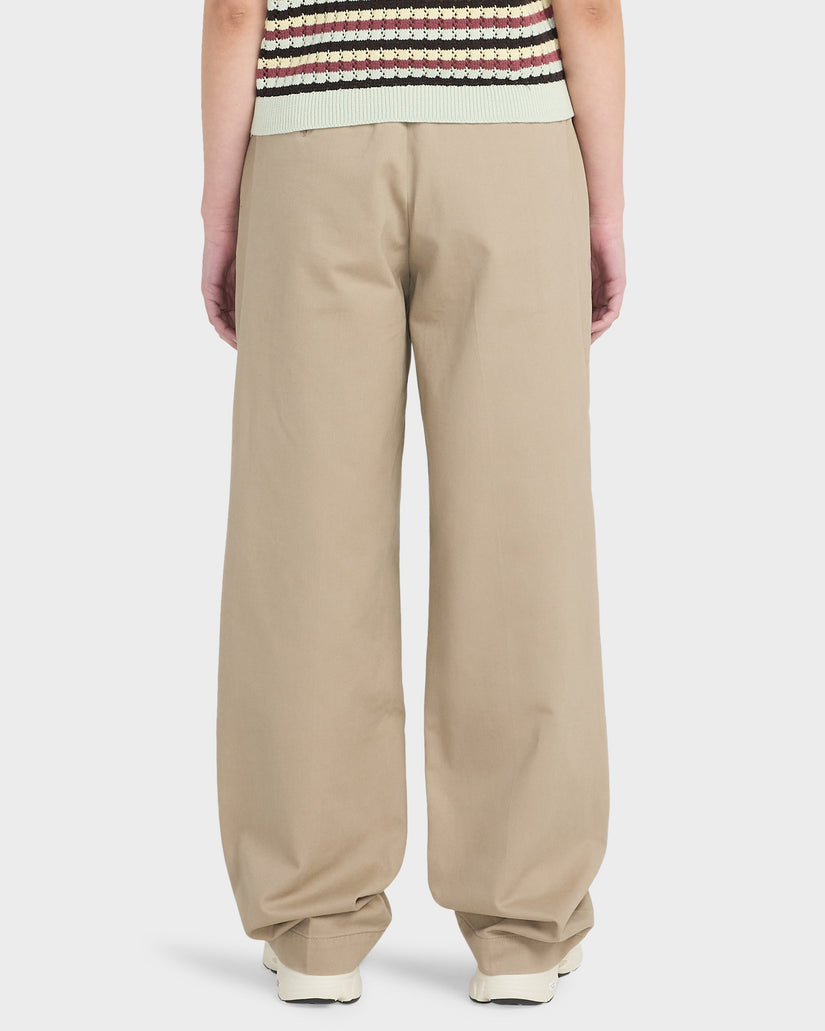 Womens Work Chino High Waist Pants
