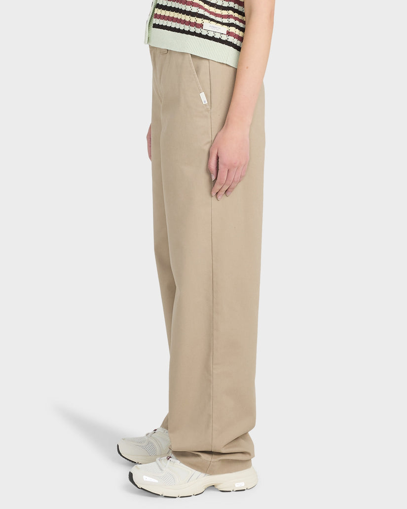 Womens Work Chino High Waist Pants