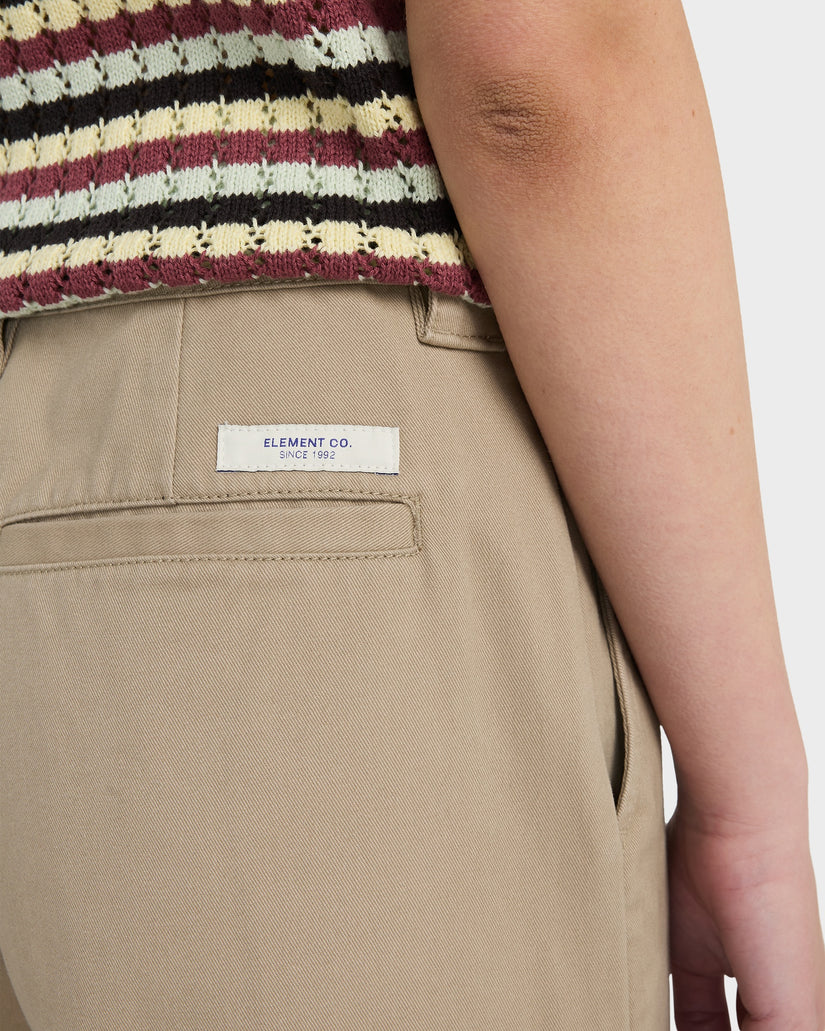 Womens Work Chino High Waist Pants