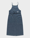 Womens Pinafore Midi Dress