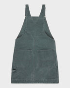 Womens Dungaree Canvas Mini Dress