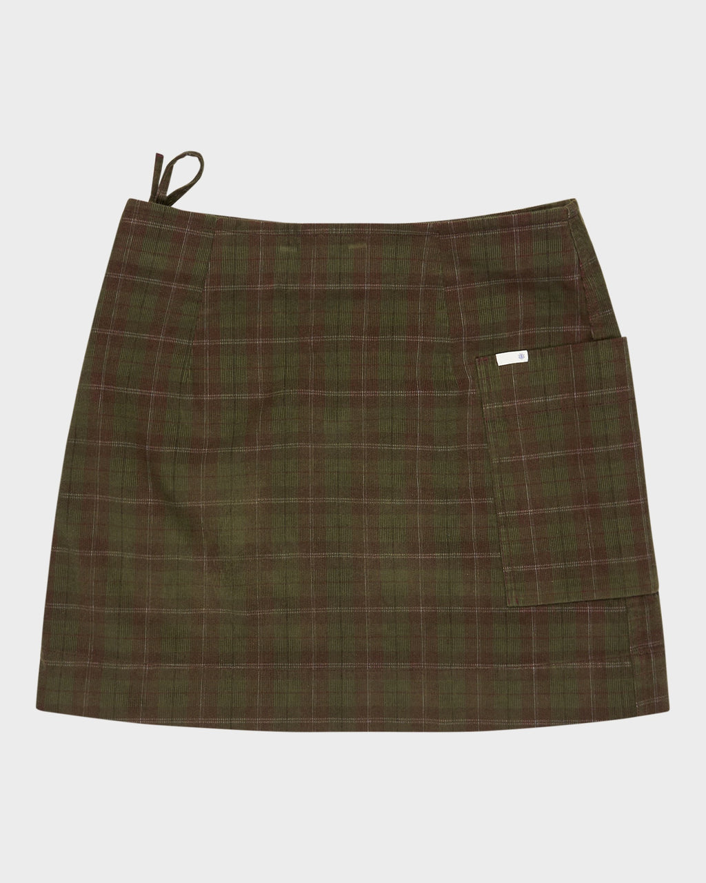Womens Westward Cord Mini Skirt