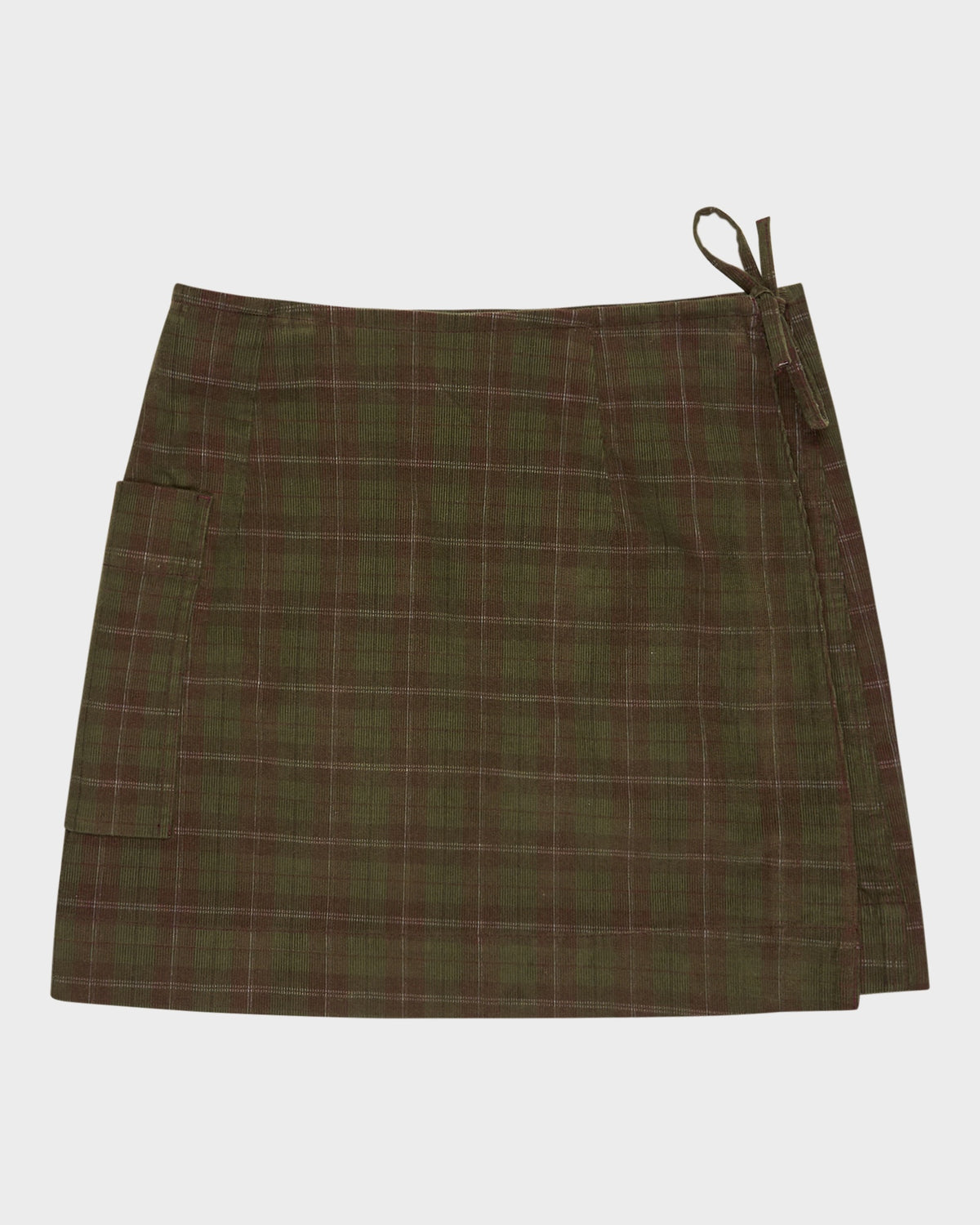 Womens Westward Cord Mini Skirt