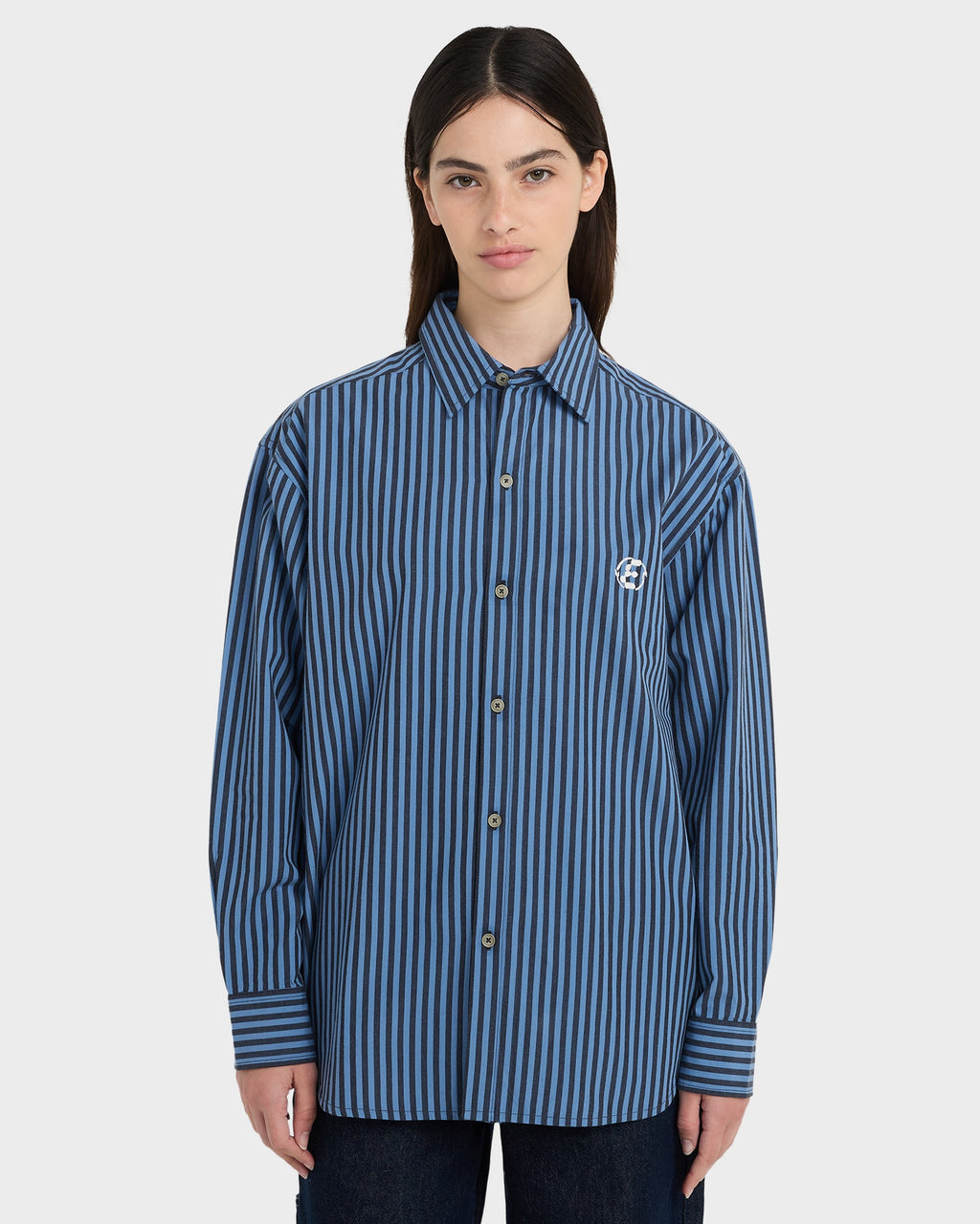 Womens Boyfriend Long Sleeve Shirt