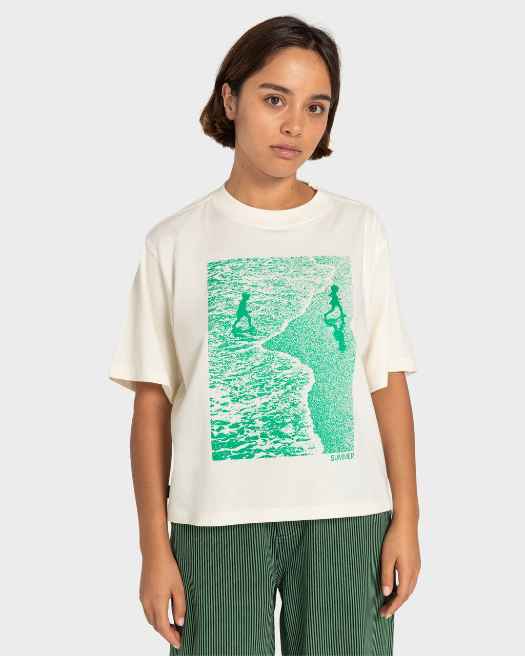 Womens Summer Short Sleeve T-Shirt