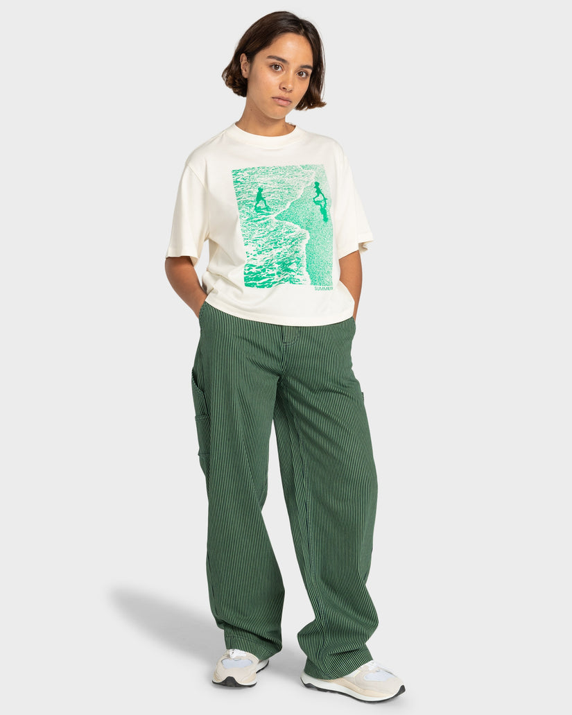 Womens Summer Short Sleeve T-Shirt