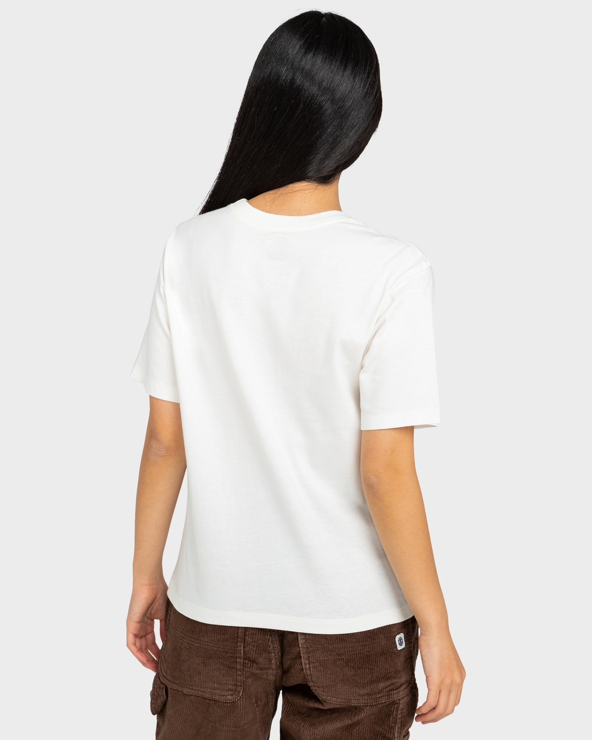 Womens Flowers Short Sleeve T-Shirt
