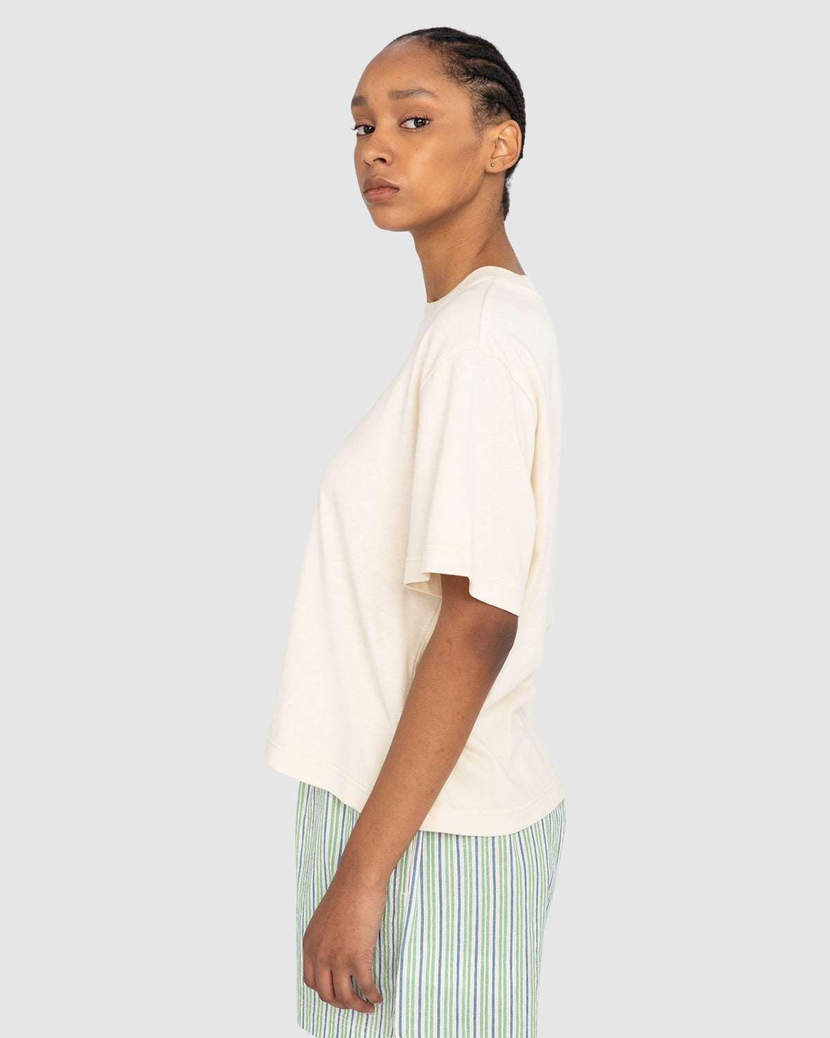 Womens Velvet Short Sleeve T-Shirt